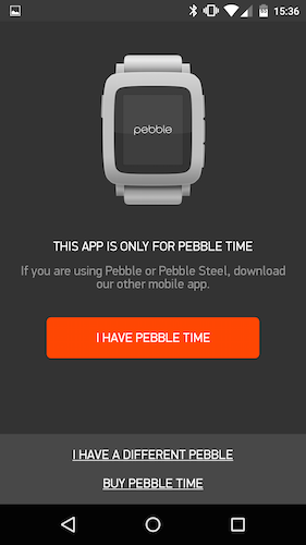 pebble持ってる？